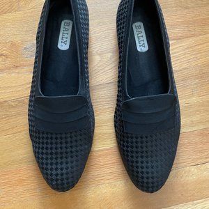 Bally Men's Vintage "Pierre" Tuxedo Dress Loafers